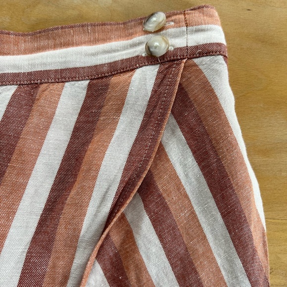 Madewell linen blend wrap skirt - Picture 4 of 6